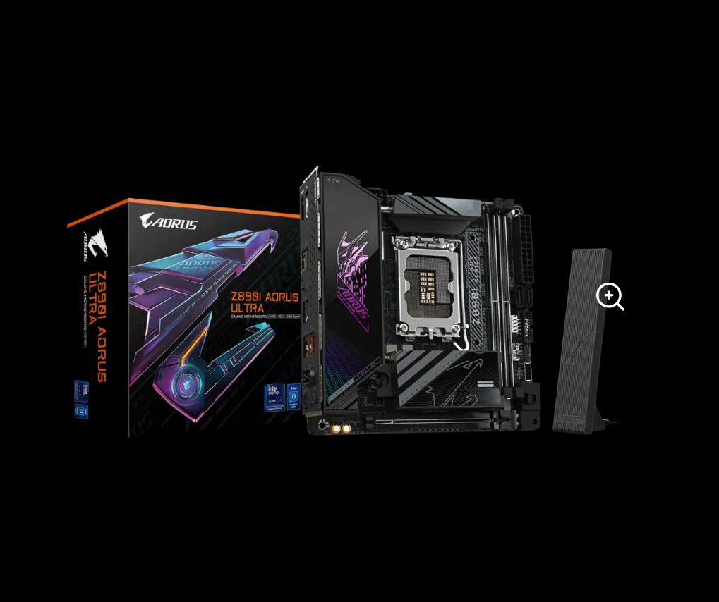 Gigabyte Z890I AORUS ULTRA Intel LGA 1851 m-ITX Motherboard, 2x DDR5 ~128GB, 1x PCI-E x16, 2x M.2, 2x SATA,  5x USB 3.2, 1x USB-C Gigabyte Z890I AORUS ULTRA Intel LGA 1851 m-ITX Motherboard, 2x DDR5 ~128GB, 1x PCI-E x16, 2x M.2, 2x SATA,  5x USB 3.2, 1x USB-C